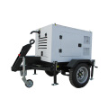 CE Aprovado pelo Silent Canopy 100KVA Trailer Diesel Gerador com motor 4VBE34RW3